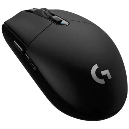Logitech G305 Lightspeed - Ratón Gaming Inalámbrico, Sensor HERO hasta 12000 DPI, Negro, 910-005283